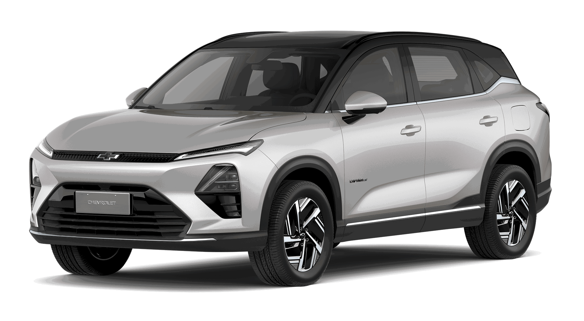 Chevrolet Captiva EV color Arena Metálico con techo negro